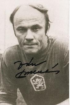 Jan Popluhar † 2011   CSSR WM 1958  Fußball Autogramm Foto  original signiert 