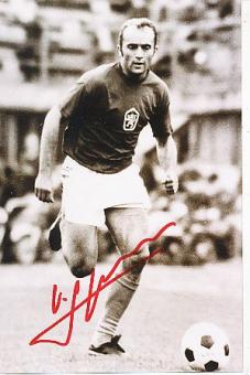 Vaclav Migas † 2000  CSSR WM 1970  Fußball Autogramm Foto  original signiert 