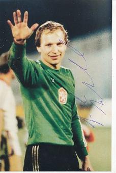 Jaroslav Netolicka Tschechien Gold Olympia 1980  Fußball Autogramm Foto  original signiert 