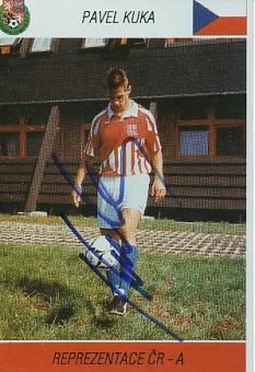 Pavel Kuka   Tschechien  Fußball Autogramm Foto  original signiert 