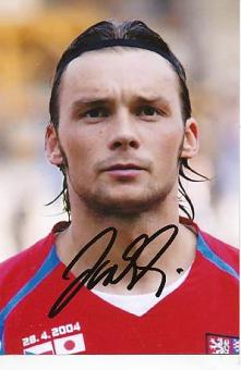 Marek Jankulovski  Tschechien  Fußball Autogramm Foto  original signiert 