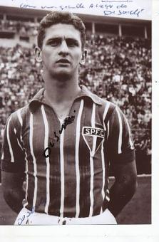 Nilton de Sordi † 2013 Brasilien Weltmeister WM 1958    Fußball Autogramm Foto original signiert 