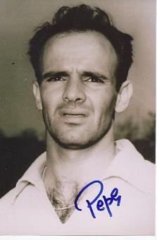 Pepe  Brasilien Weltmeister WM 1958 & 1962   Fußball Autogramm Foto original signiert 
