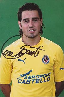 Santi Cazorla  FC Villarreal  Fußball  Autogramm Foto  original signiert 