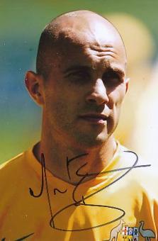 Mark Bresciano  Australien  Fußball  Autogramm Foto  original signiert 