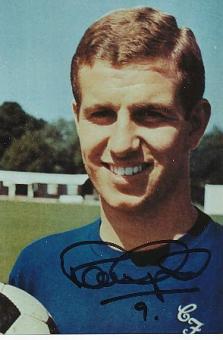 Peter Osgood † 2006 England WM 1970  Fußball Autogramm Foto original signiert 