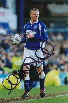 Michael Bull  FC Everton  Fußball Autogramm Foto original signiert 