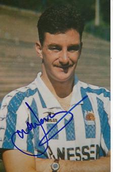 John Aldridge   Real Sociedad San Sebastian  Fußball Autogramm Foto original signiert 