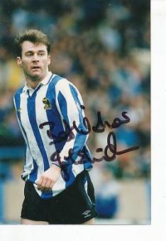 John Sheridan  Sheffield Wednesday  Fußball Autogramm Foto original signiert 