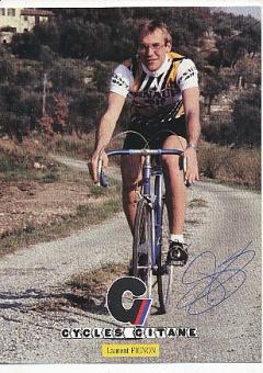 Laurent Fignon † 2010 Frankreich 2 x  Tour de France Sieger  Radsport  Autogrammkarte  original signiert 