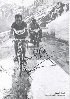 Charly Gaul † 2005 Luxemburg  Tour de France Sieger 1958  Radsport  Autogrammkarte  original signiert 