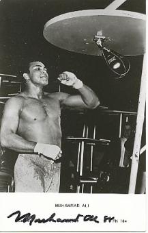 Muhammad Ali † 2016 USA Boxen Legende  Autogrammkarte  original signiert 