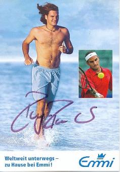 Roger Federer   Schweiz  Tennis Legende  Autogrammkarte  original signiert 