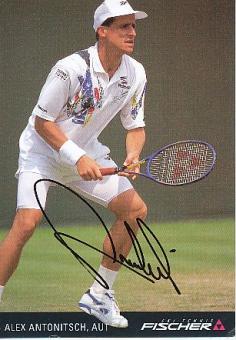 Alexander Antonitsch   Österreich  Tennis  Autogrammkarte  original signiert 