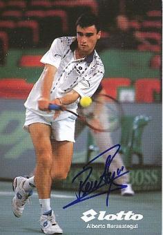 Alberto Berasategui   Spanien  Tennis  Autogrammkarte  original signiert 