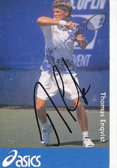 Thomas Enqvist  Schweden  Tennis  Autogrammkarte  original signiert 