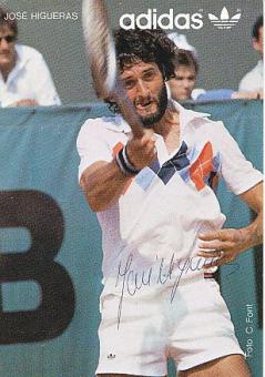 Jose Higureas   Spanien  Tennis  Autogrammkarte  original signiert 