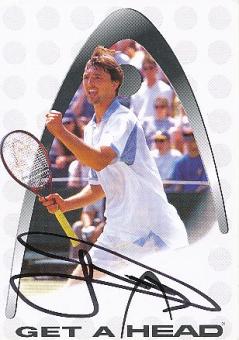 Goran Ivanisevic   Kroatien  Tennis  Autogrammkarte  original signiert 