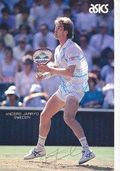 Anders Jarryd  Schweden  Tennis  Autogrammkarte  original signiert 