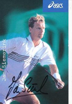 Jan Siemerink  Holland  Tennis  Autogrammkarte  original signiert 