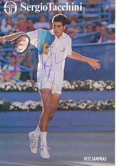 Pete Sampras  USA  Tennis  Autogrammkarte  original signiert 