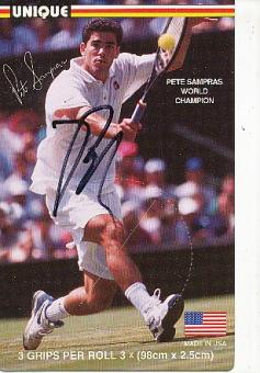 Pete Sampras  USA  Tennis  Autogrammkarte  original signiert 