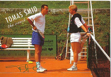 Tomas Smid  CSSR  Tennis  Autogrammkarte  original signiert 