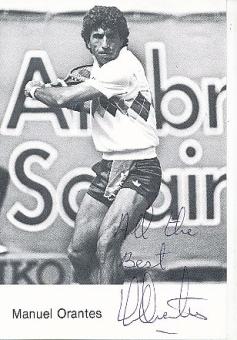 Manuel Orantes  Spanien  Tennis  Autogrammkarte  original signiert 