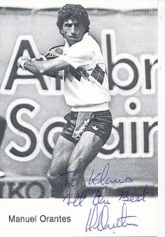 Manuel Orantes  Spanien  Tennis  Autogrammkarte  original signiert 