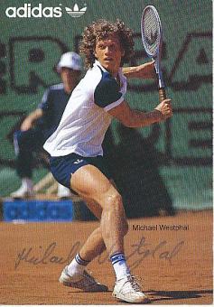 Michael Westphal † 1991  Tennis  Autogrammkarte  original signiert 
