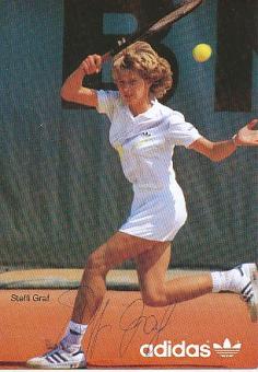 Steffi Graf  Tennis  Autogrammkarte  original signiert 