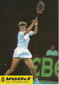 Jana Novotna † 2017 Tschechien  Tennis  Autogrammkarte  original signiert 