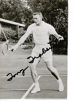 Tony Trabert † 2021 USA  Tennis Autogramm Foto original signiert 
