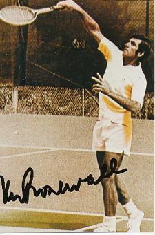 Ken Rosewall   Australien  Tennis Autogramm Foto original signiert 