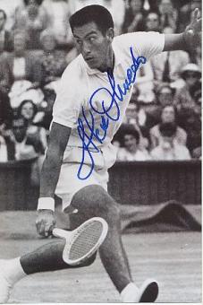 Alex Olmedo † 2020  Peru  Tennis Autogramm Foto original signiert 