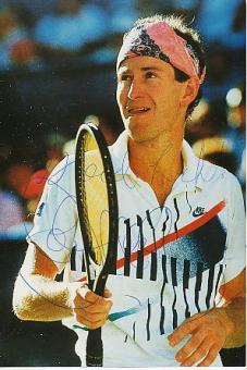John McEnroe   USA  Tennis Autogramm Foto original signiert 