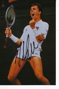 Ivan Lendl   USA  Tennis Autogramm Foto original signiert 