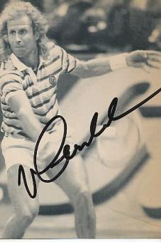 Vitas Gerulaitis † 1994 USA  Tennis Autogramm Bild original signiert 