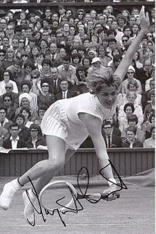 Margaret Court Smith  Australien Tennis Autogramm Foto original signiert 