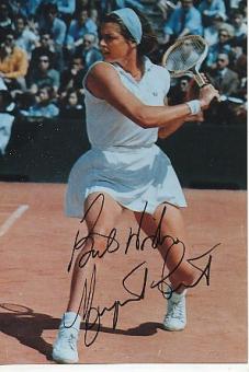 Margaret Court Smith  Australien Tennis Autogramm Foto original signiert 