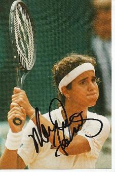 Mary Joe Fernandez  USA Tennis Autogramm Foto original signiert 