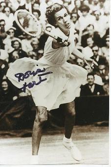 Doris Hart † 2015  USA Tennis Autogramm Foto original signiert 