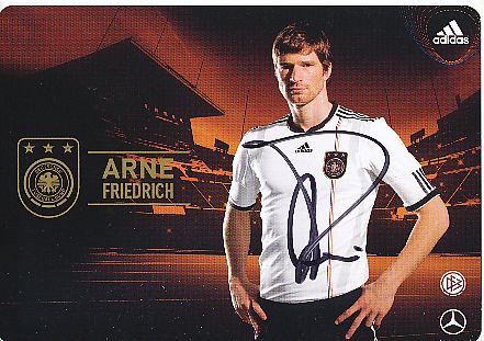 Arne Friedrich   DFB WM 2010  Fußball Autogrammkarte original signiert 