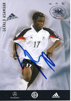 Gerald Asamoah DFB EM 2004  Fußball Autogrammkarte original signiert 