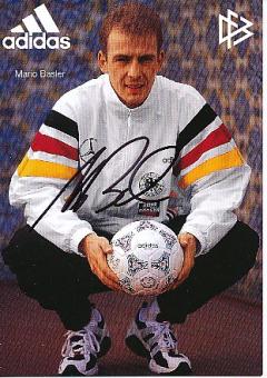 Mario Basler  DFB  EM 1996  Fußball Autogrammkarte original signiert 