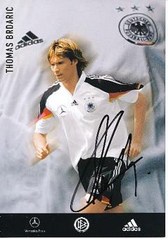 Thomas Brdaric  DFB  EM 2004  Fußball Autogrammkarte original signiert 