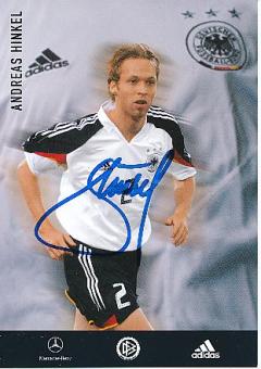 Andreas Hinkel  DFB EM 2004  Fußball Autogrammkarte original signiert 