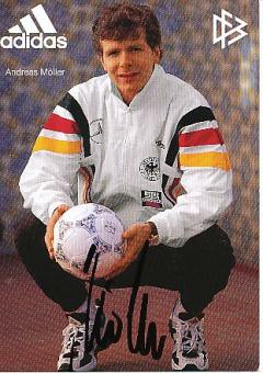 Andreas Möller  DFB  EM 1996  Fußball Autogrammkarte original signiert 