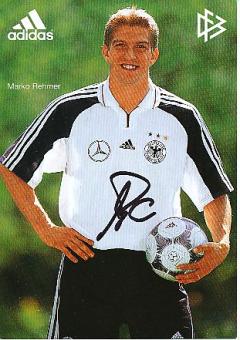 Marko Rehmer  DFB   5/2000  Fußball Autogrammkarte original signiert 