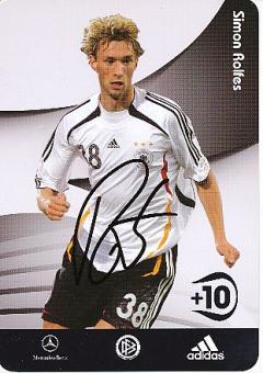 Simon Rolfes  DFB   WM 2006  Fußball Autogrammkarte original signiert 